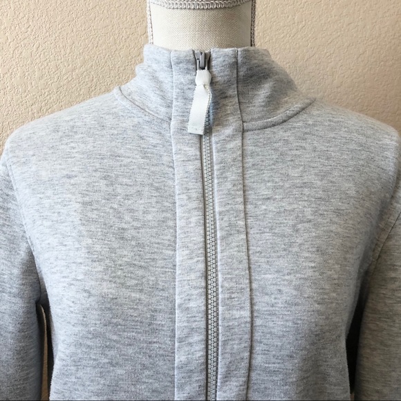 Victoria's Secret sport gray zip up sweater - Picture 3 of 6